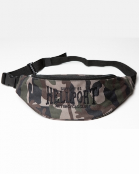 Belt Bag: SUPPORT 81 HELLPORT MOTORCYCLE CLUB | Camouflage - Black - Kopie